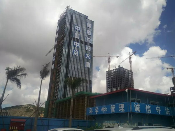 中*中冶橫琴總部大廈項目，淞江內(nèi)外壓平衡波紋補償器，上海內(nèi)外壓平衡波紋補償器