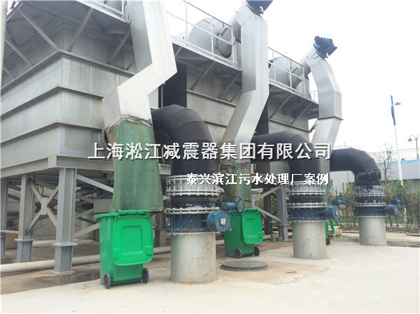 泰興橡膠接頭，污水處理廠橡膠接頭，泰興污水處理廠橡膠接頭